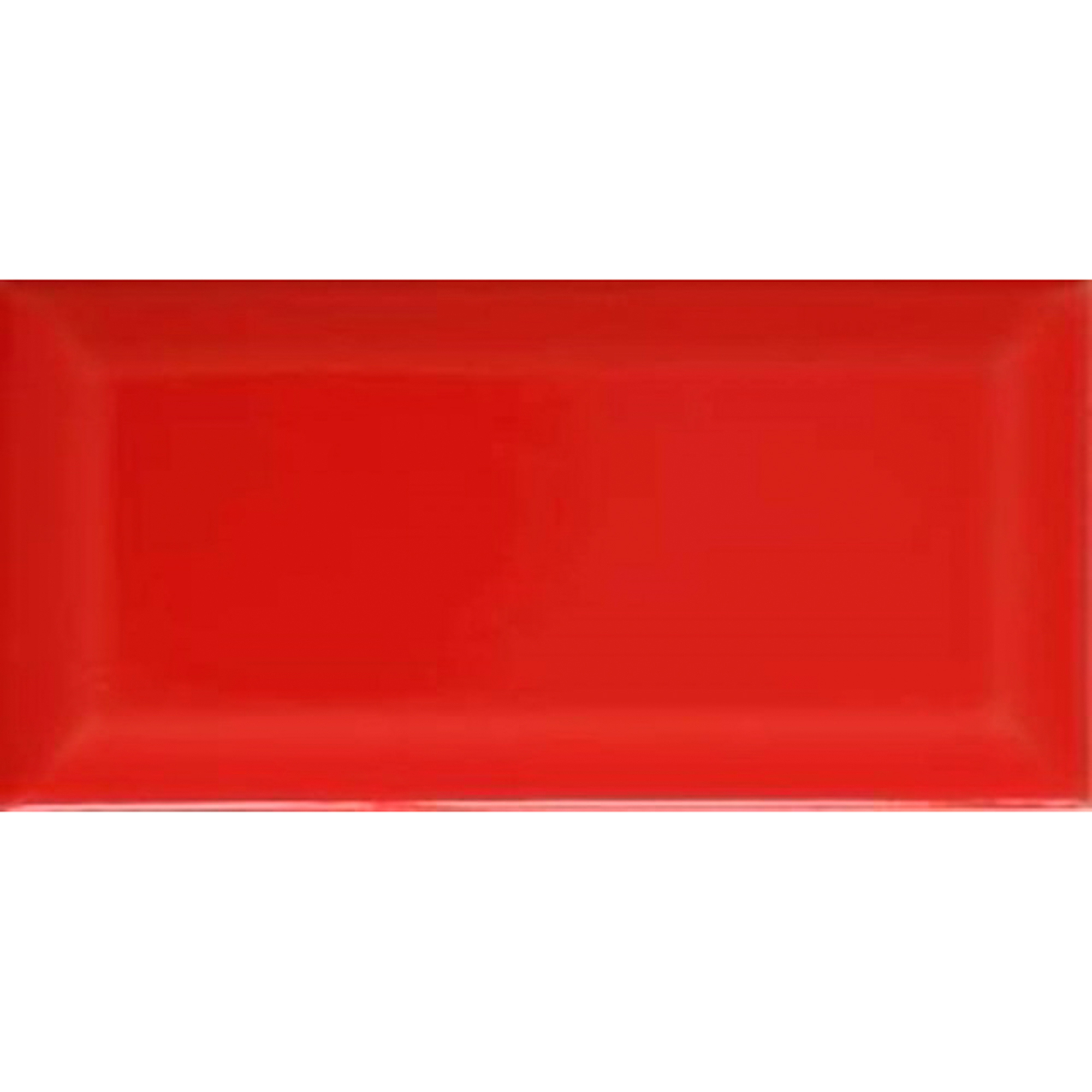 Плитка Bellavista Biselados Rosso 7,5x15 см