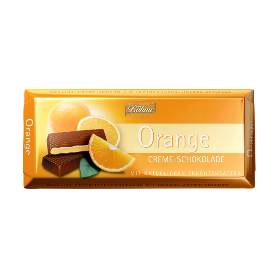 Шоколад Bohme темный с апельсином 100 г шоколад темный 70% zaini women of cocoa с апельсином 75 г