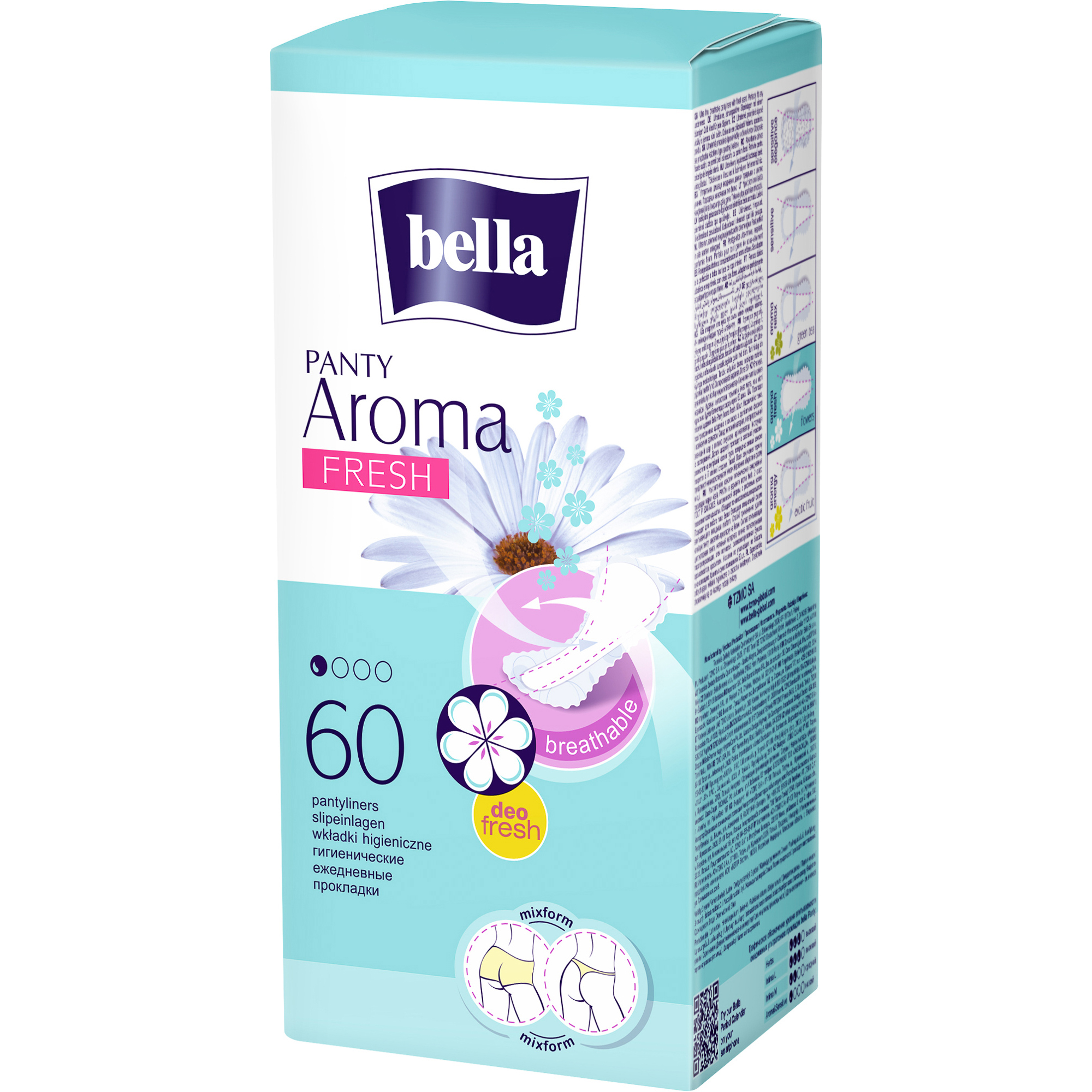 Прокладки Bella Panty Aroma Fresh 60 шт