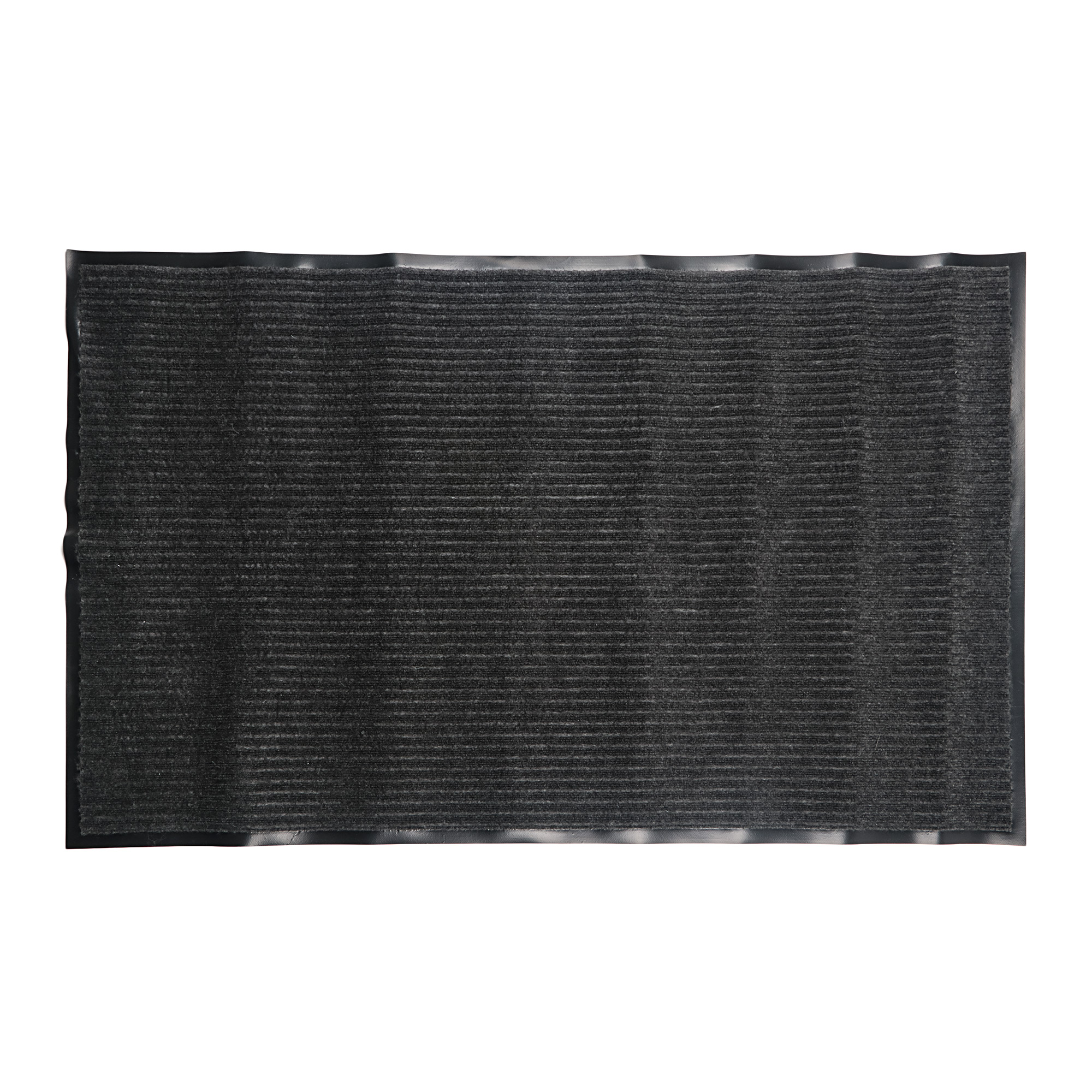 Коврик придверный влаговпитывающий на пвх ребро 3:2 серый 90x150см Lider коврик придверный x y carpet серый 40х60 см