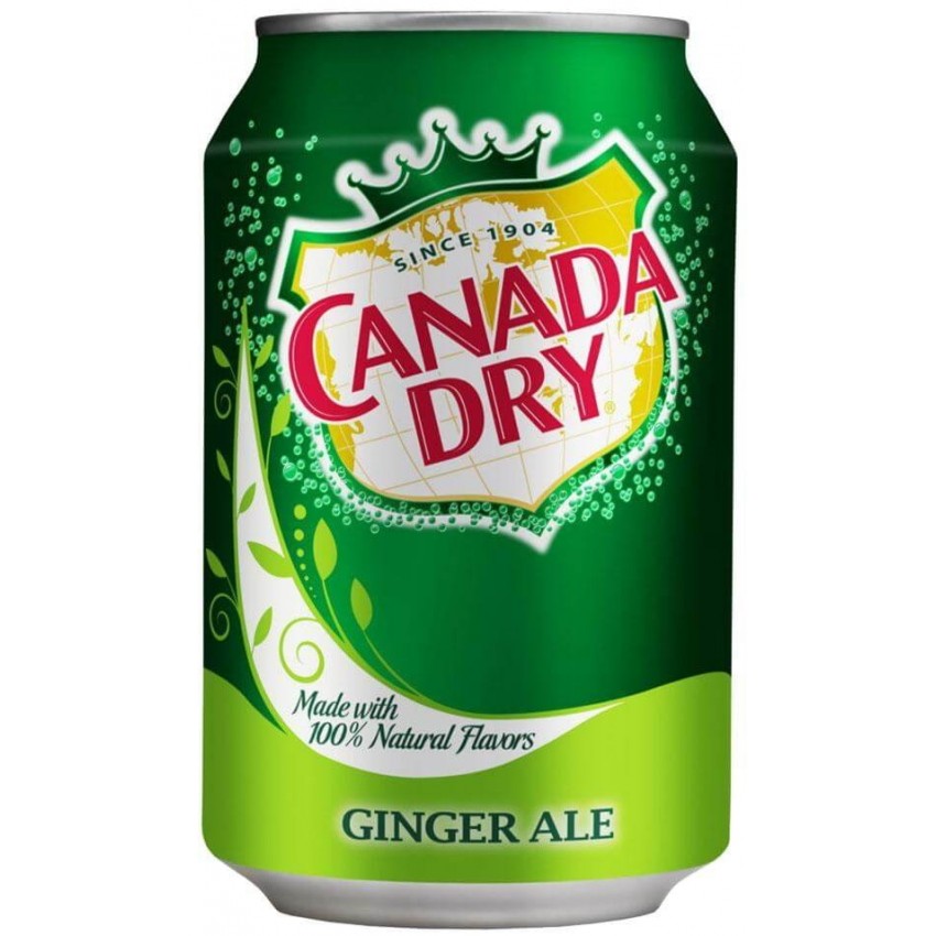 Напиток газированный Canada Dry Ginger Ale 0355 л 120₽