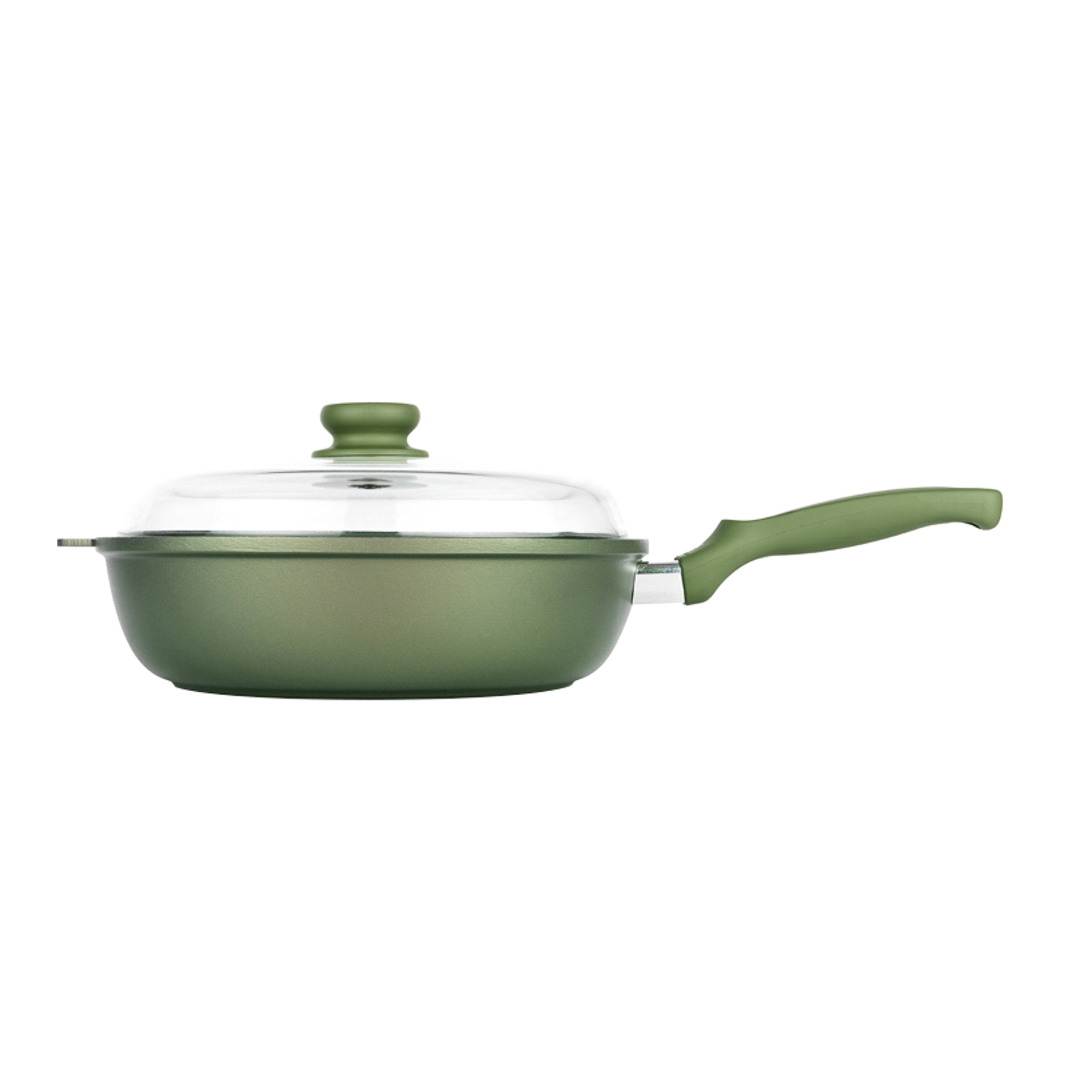 Сковорода глубокая Risoli Dr.green 28 см средство для мытья посуды green industry
