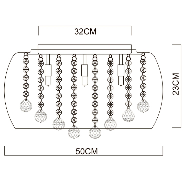 Люстра потолочная ARTELamp A8146PL-8CC Вид№5