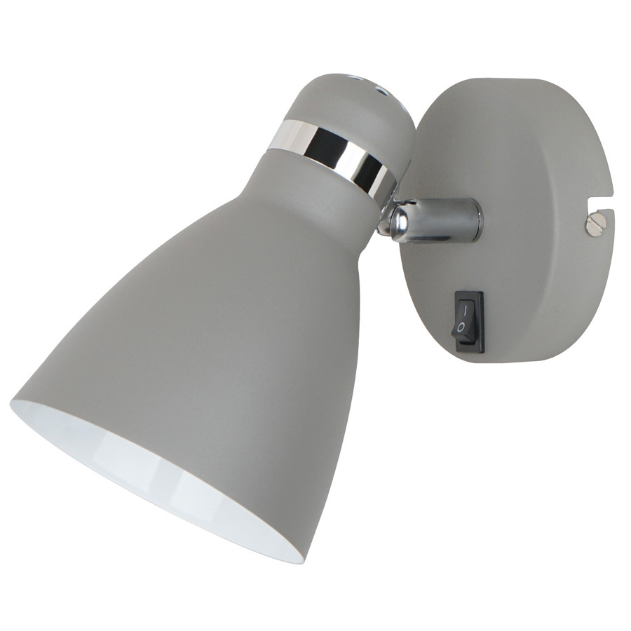 Светильник настенный Artelamp A5049AP-1GY подвесной светильник artelamp bender a4323sp 1gy серый