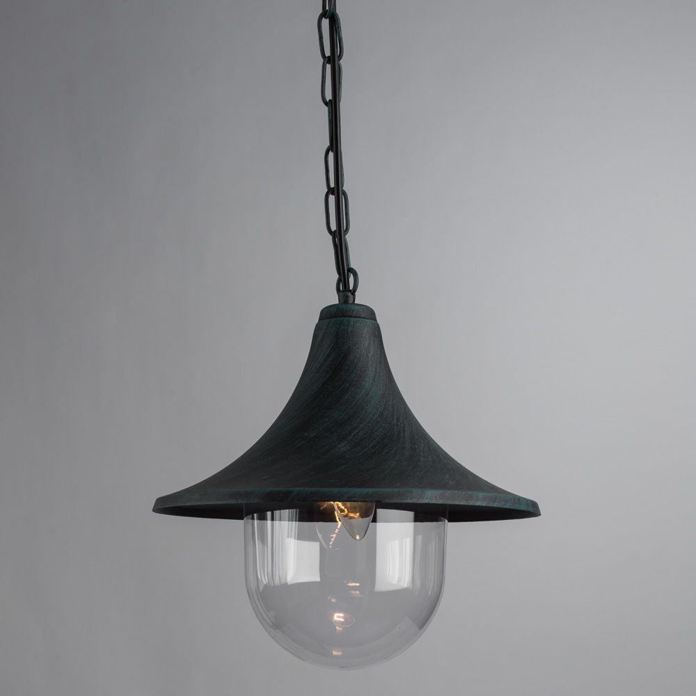Уличный подвесной светильник Arte Lamp Malaga A1085SO-1BG, цвет медь - фото 3