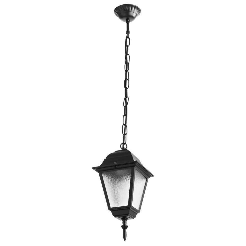 Уличный подвесной светильник Arte Lamp Bremen A1015SO-1BK настенный светильник artelamp bremen a1015so 1bk прозрачный черный