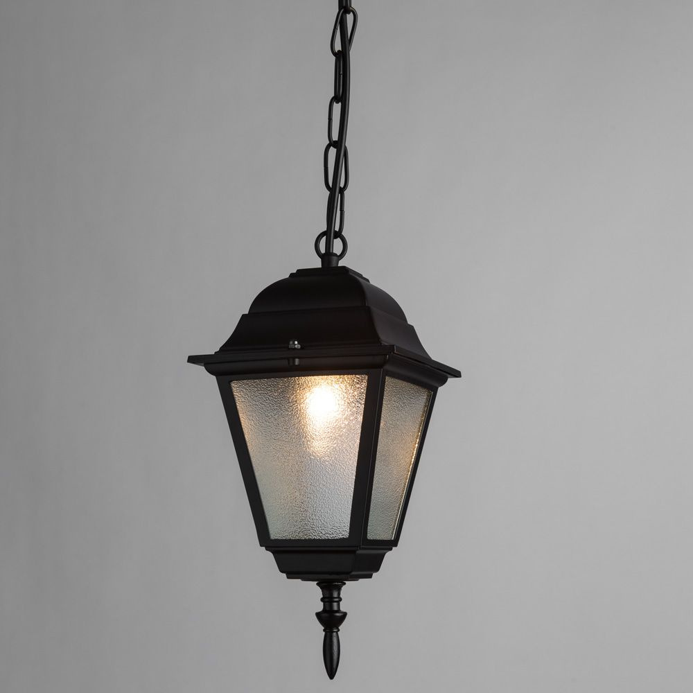 Уличный подвесной светильник Arte Lamp Bremen A1015SO-1BK, цвет черный - фото 3