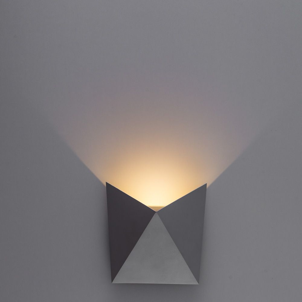Настенный светодиодный светильник Arte Lamp Busta A1609AP-1GY, цвет серый - фото 2