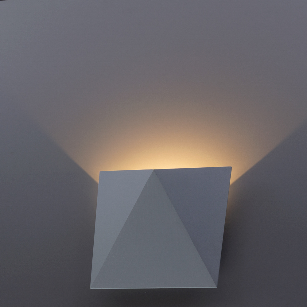Настенный светодиодный светильник Arte Lamp Busta A1609AP-1WH, цвет белый - фото 3