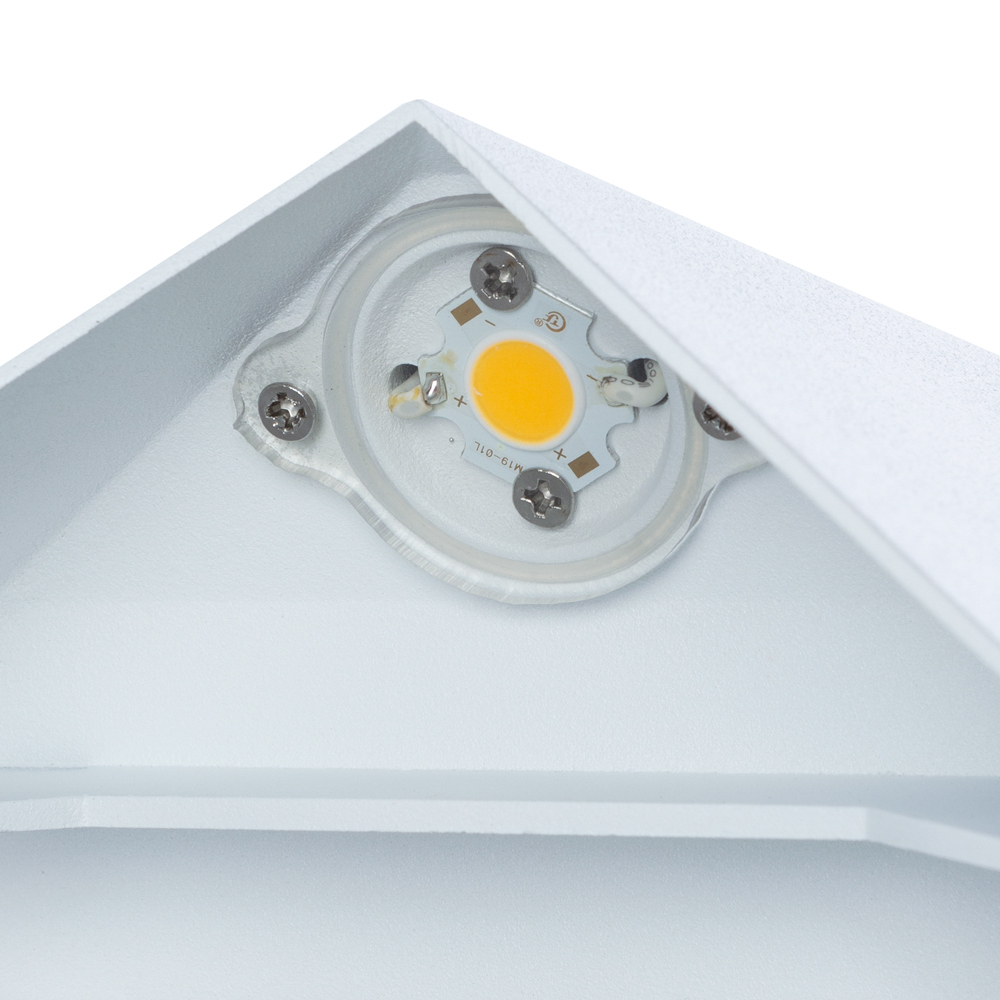 Настенный светодиодный светильник Arte Lamp Busta A1609AP-1WH, цвет белый - фото 5