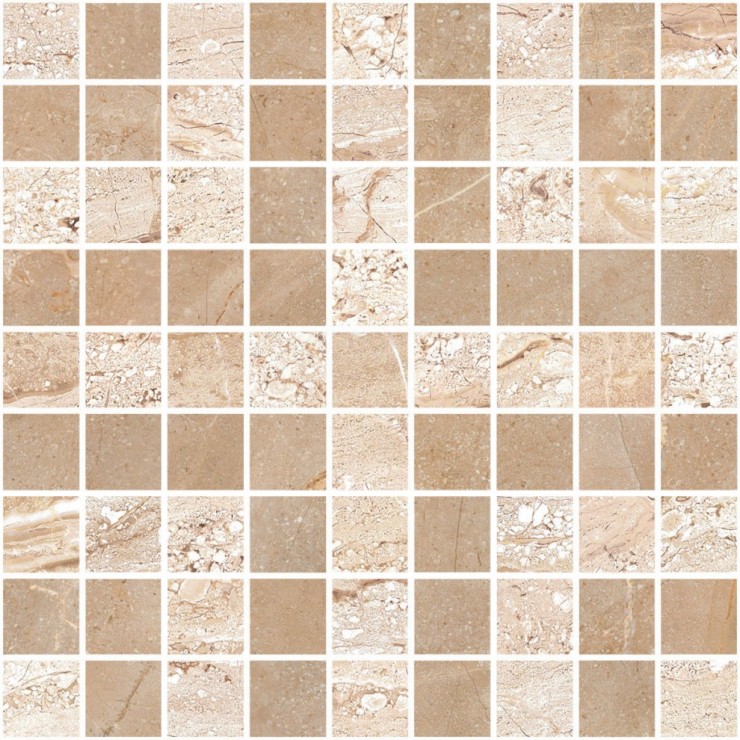 

Декор Gayafores Daino Mosaico Natural 29,7x29,7 см, Бежевый