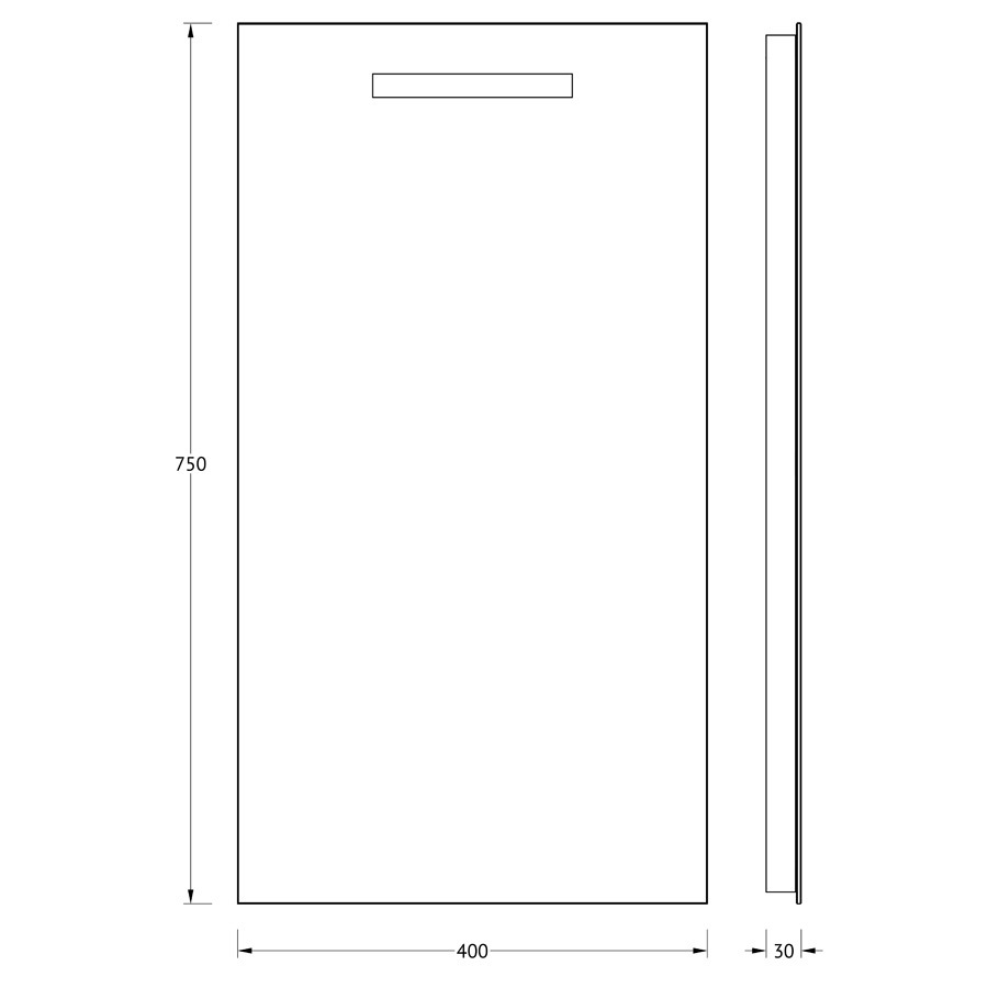 Зеркало Evoform со встроенным LUM-светильником 6 W 40х75 см Вид№4