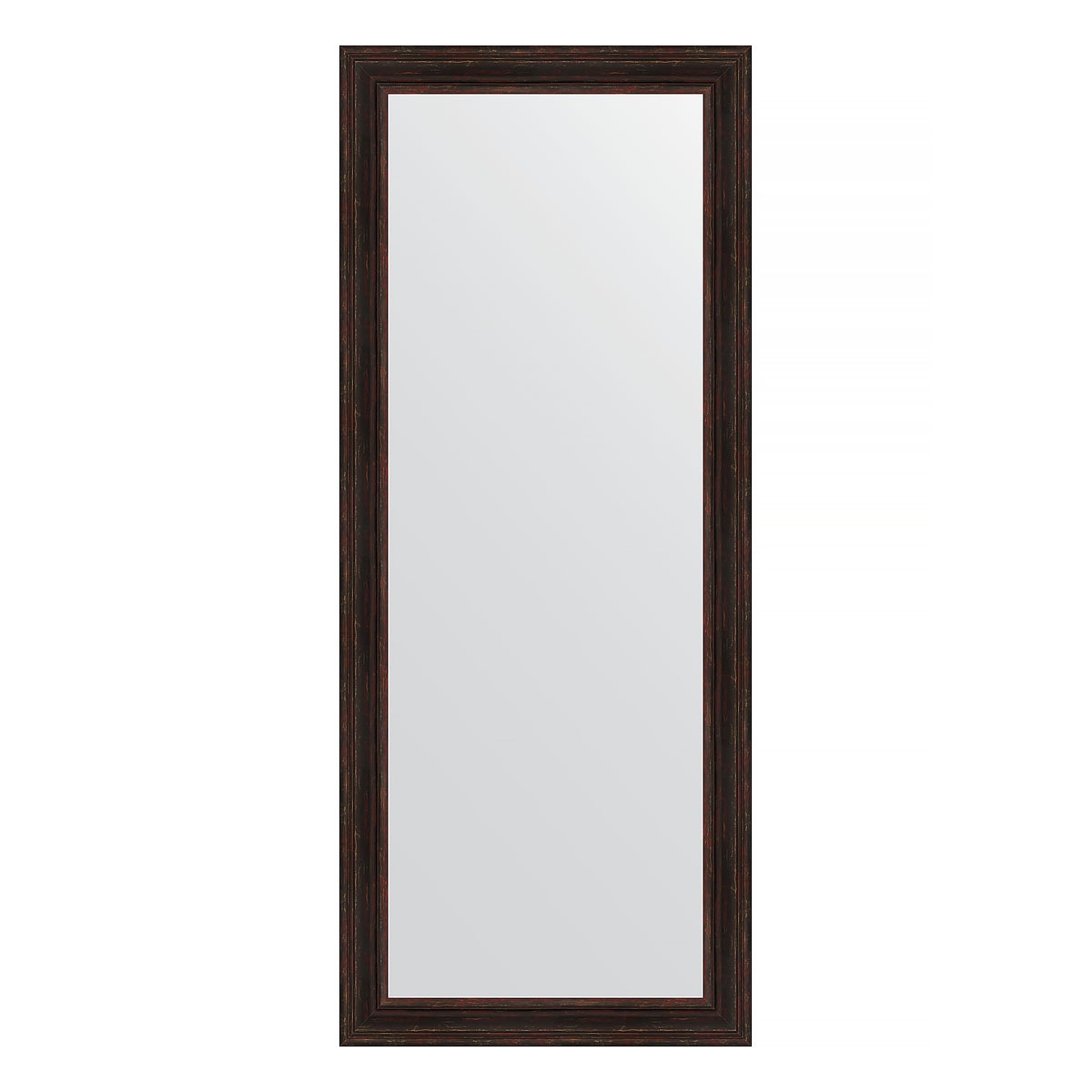 Зеркало напольное в багетной раме Evoform темный прованс 99 мм 84x204 см зеркало напольное с гравировкой в багетной раме evoform темный прованс 99 мм 84x204 см