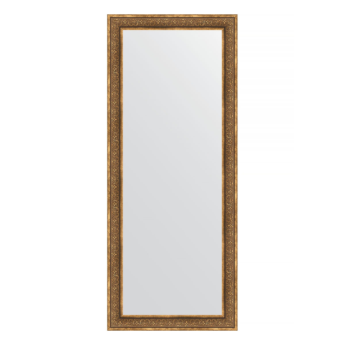 Зеркало напольное в багетной раме Evoform вензель бронзовый 101 мм 84x204 см зеркало напольное в багетной раме вензель бронзовый 101 мм 114x204 см