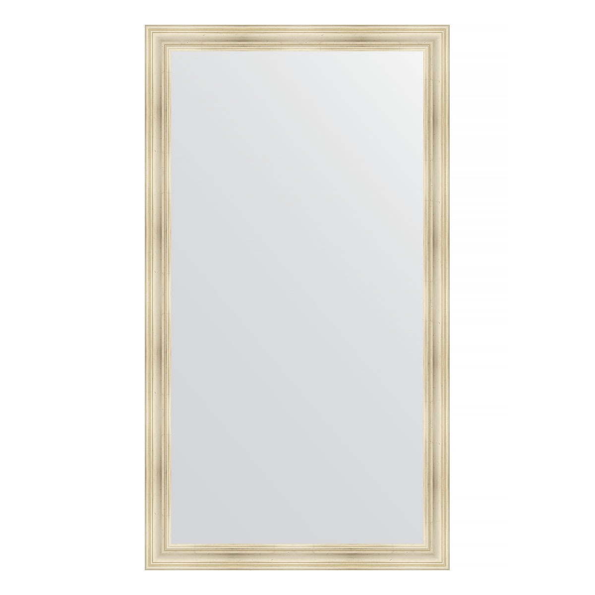 Зеркало напольное в багетной раме Evoform травленое серебро 99 мм 114x204 см зеркало напольное с гравировкой в багетной раме травленое золото 99 мм 114x204 см