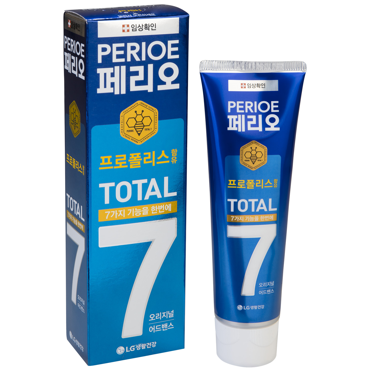 Зубная паста LG Perioe Total 7 Original Комплексный уход 120 г зубная паста president active для здоровья десен 75 гр