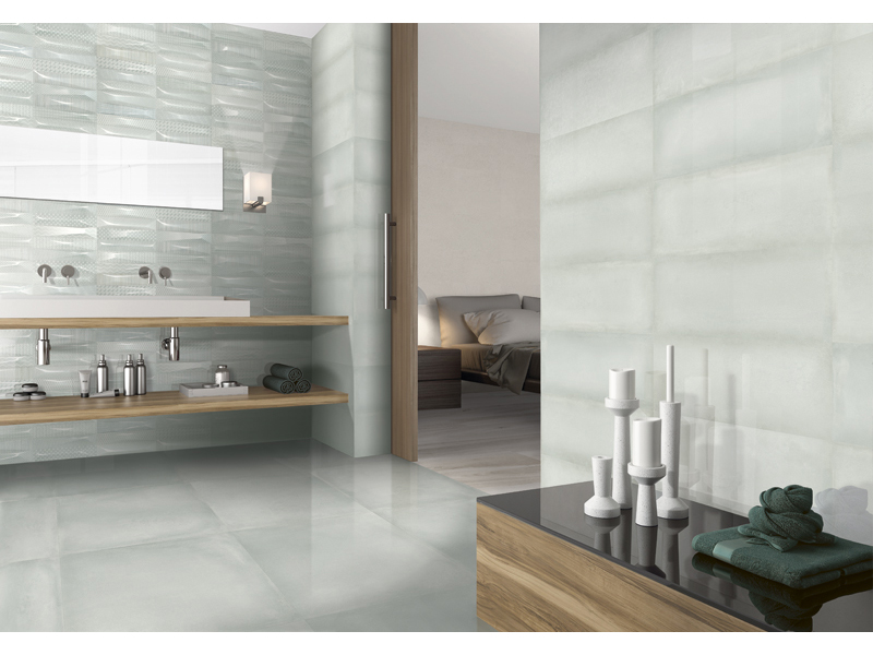 фото Плитка ibero ceramica intuition arise aquamarine b-22 20x50 см