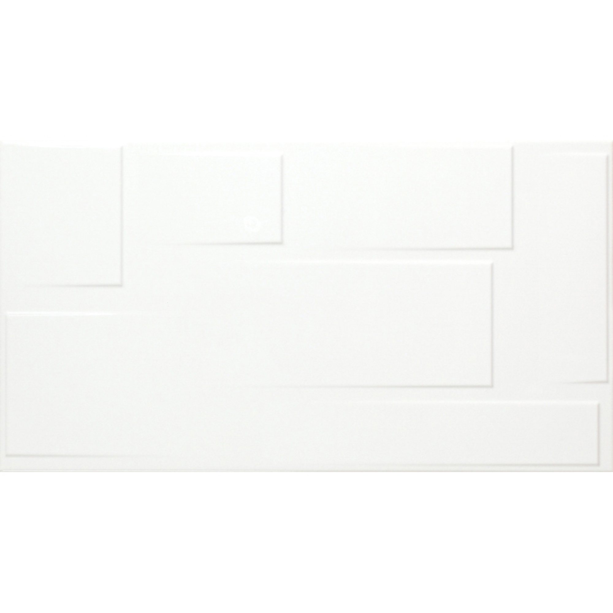 Плитка Fanal Blocks Relieve Blanco 32,5x60 см
