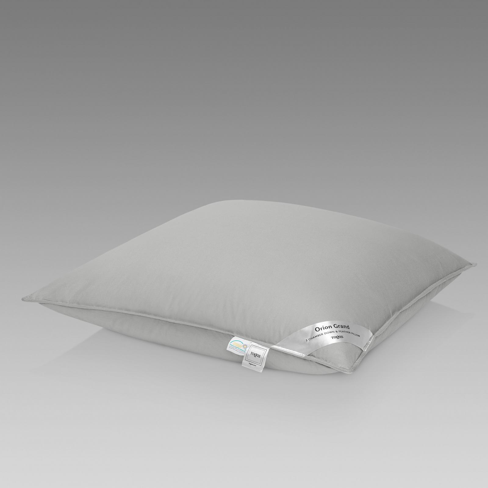 Подушка Togas Орион Гранд серая 70х70 см (20.05.19.0041) электрический полотенцесушитель laris гранд чк п6 70х50 правый