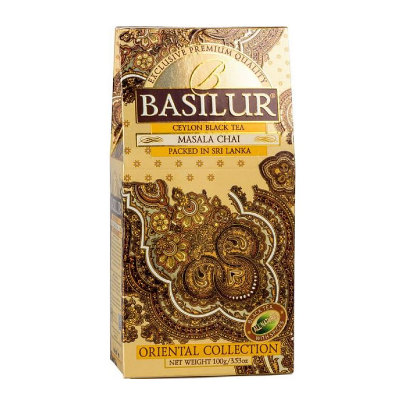 Чай Basilur Восточная Масала чай 100 г чай черный листовой basilur восточная коллекция золотой месяц 100г