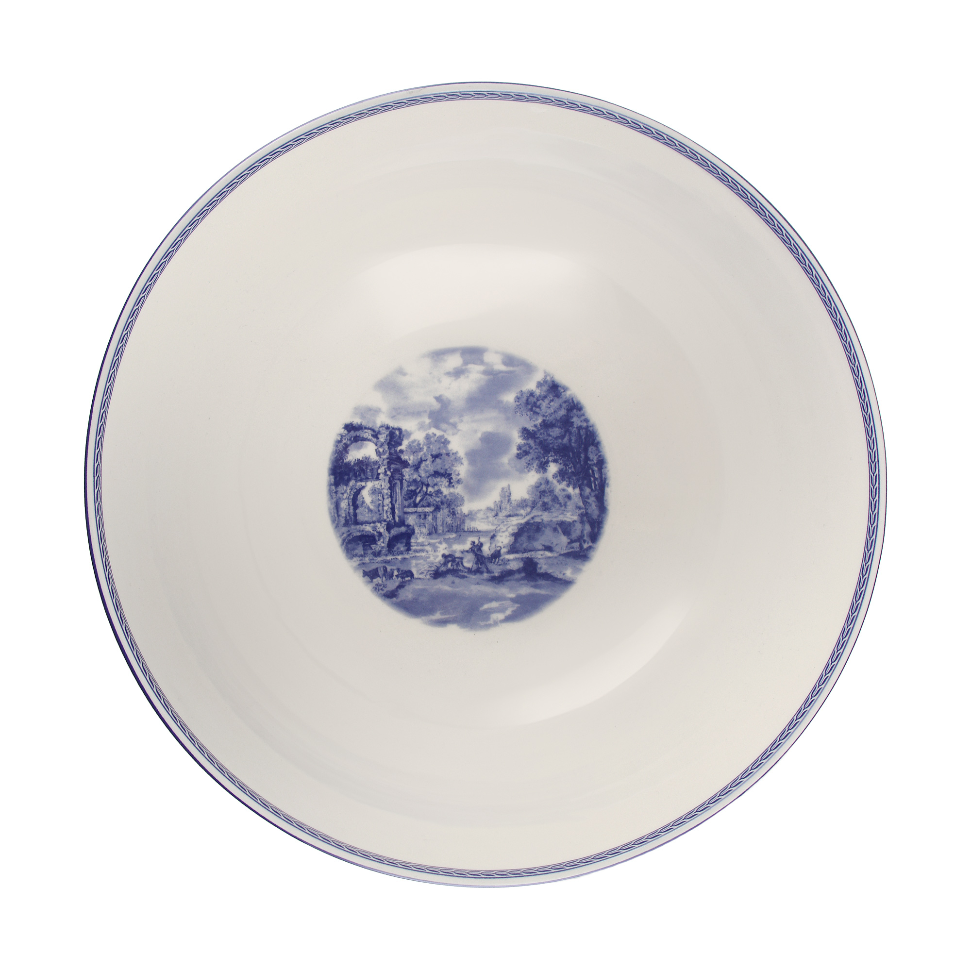 фото Салатник spode голубая италия 27,5 см