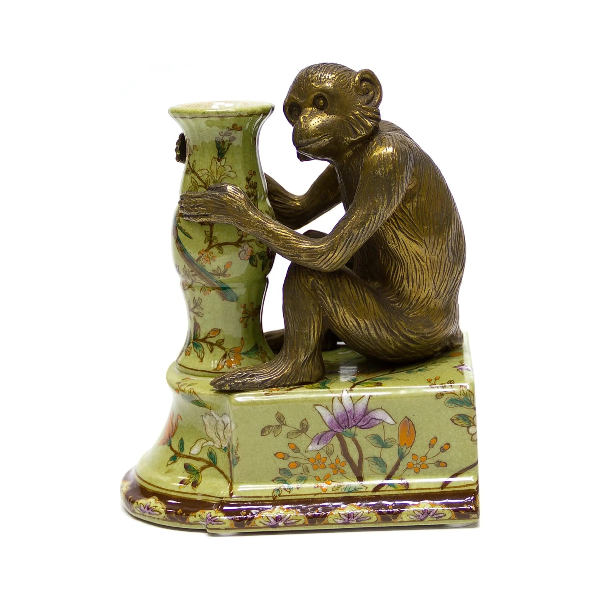 Держатель для книг Wah luen handicraft обезьяна смотрит налево 20 см
