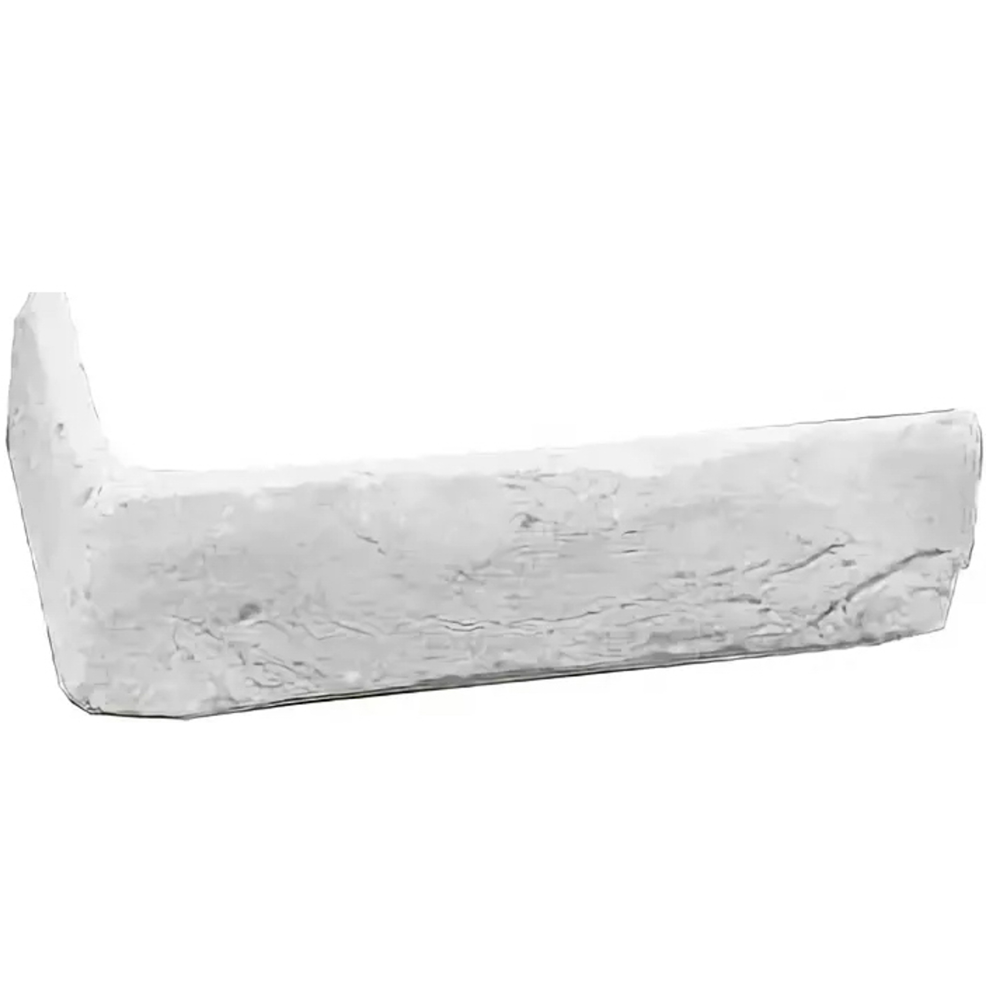 Угловой элемент Керамика белый 25x13 см плитка керамика ригель императорский белый 25 8x3 8 см