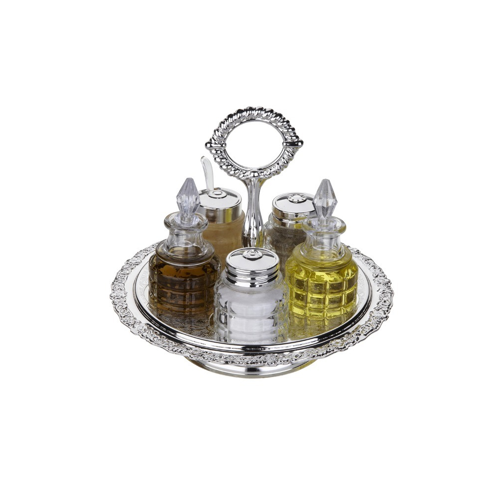 Набор для приправ и масла Queen Anne из 6 предметов бутылка для масла и специй fissman 570 мл