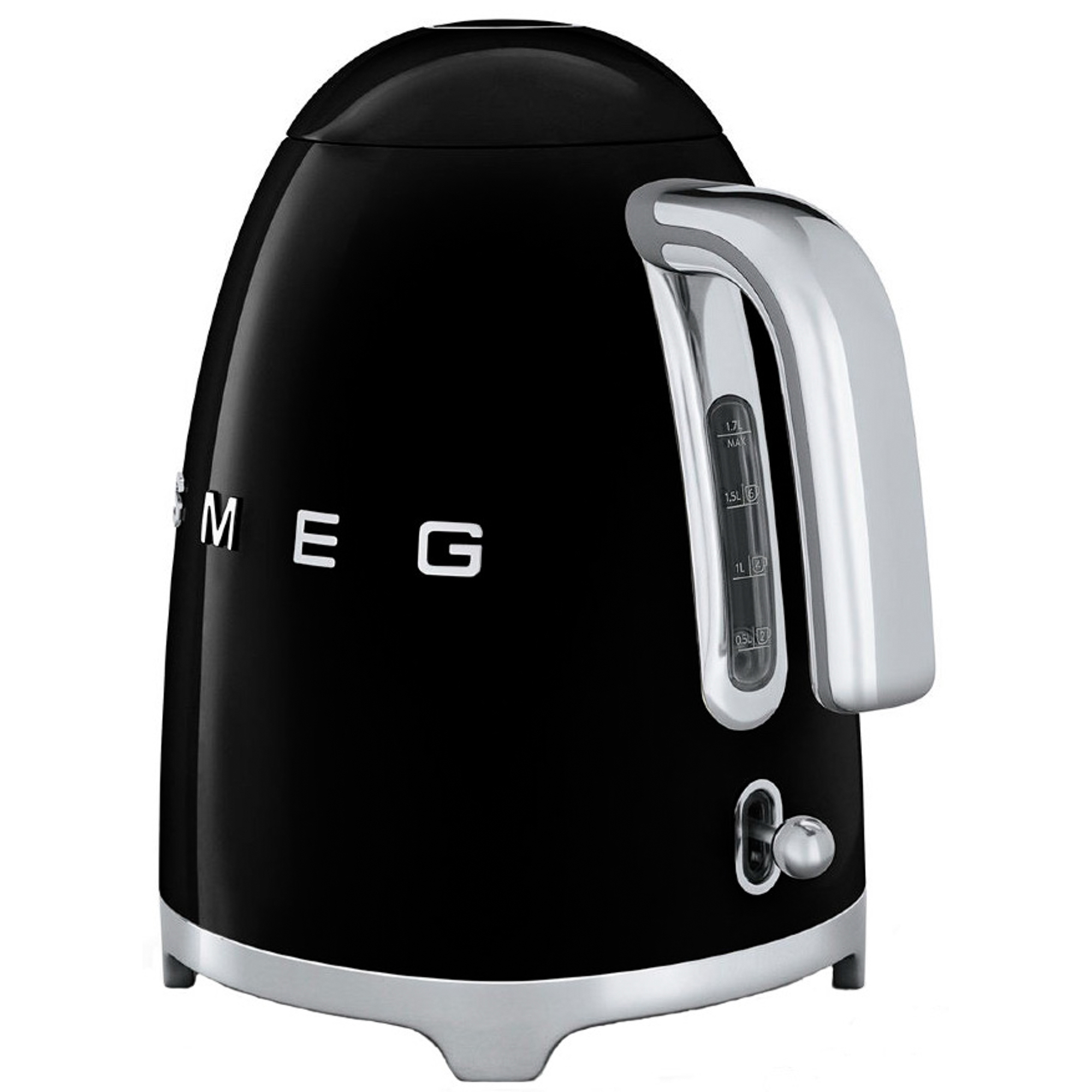 фото Электрочайник smeg klf03bleu черный