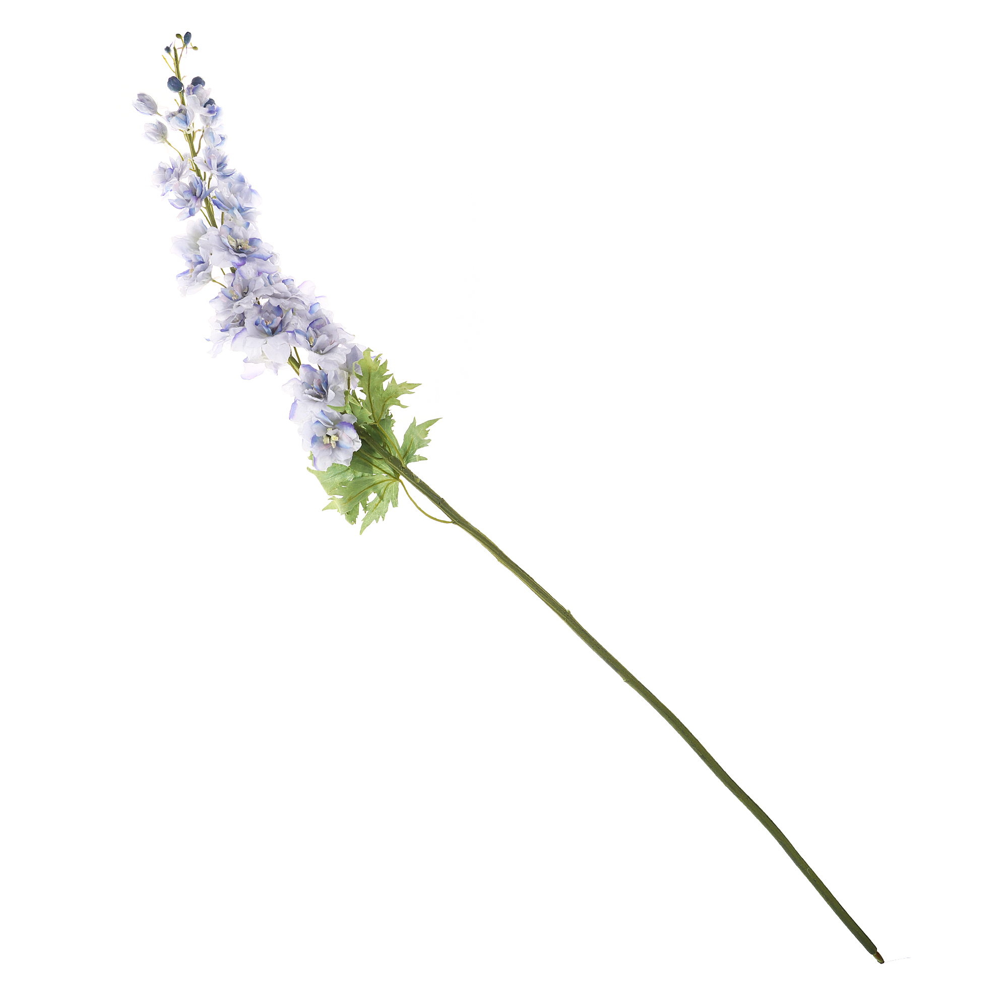 Искусственный цветок Litao Дельфиниум светло-синий 140 см