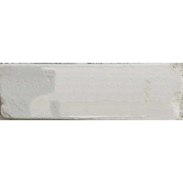 Плитка Керамика Старинная мануфактура XVIII века Ложок белый 26x7 см