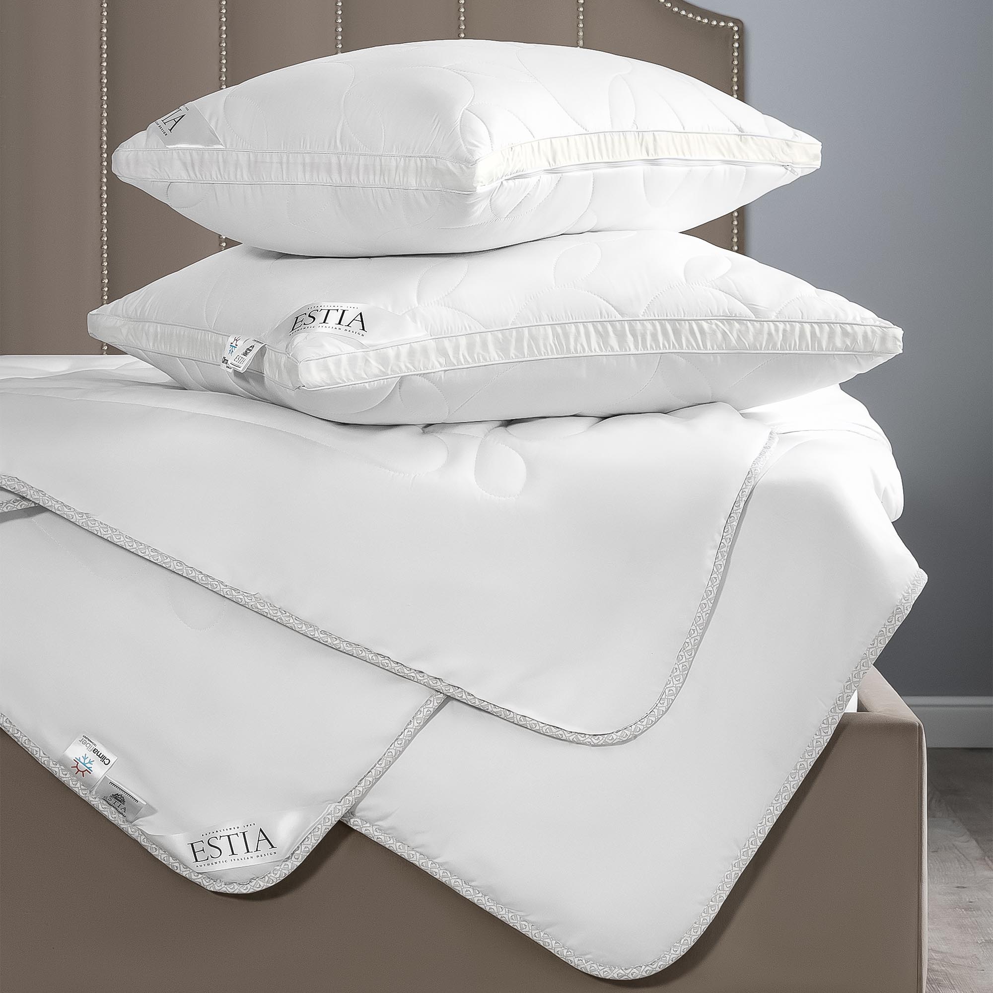 Одеяло Estia Фальтерона легкое 200х210 см белое, цвет белый, размер 200х210 см - фото 5