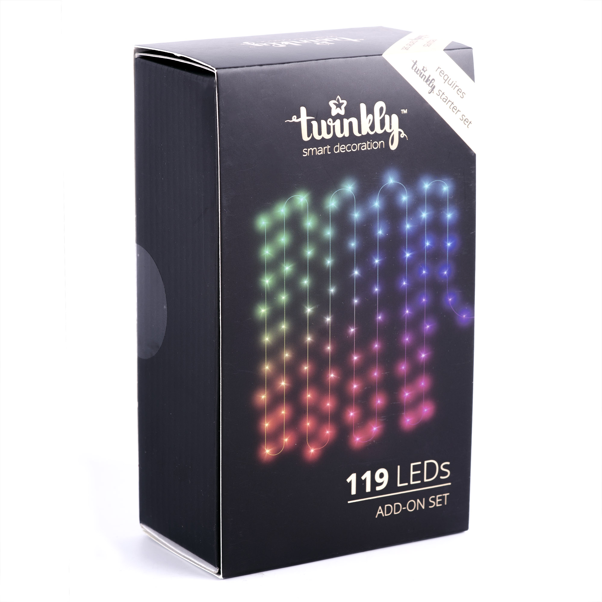 фото Smart-гирлянда twinkly tw-119-a-ru-mm 119 rgbled без стартового шнура