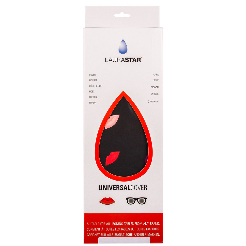 Чехол Laurastar Cover Universal Lips Packaged 131x55 см чехол laurastar go plus red packaged 127x49 5 см