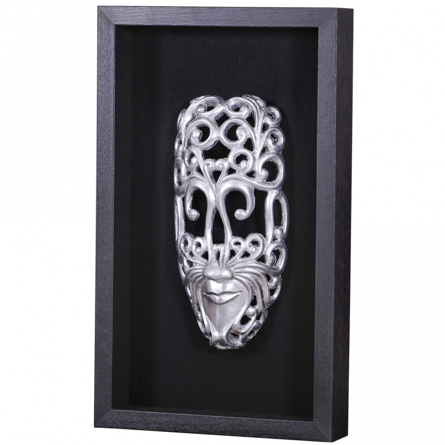 

Панно Mart Gallery Венеция 2 30х50х9 см, Серебристый;черный