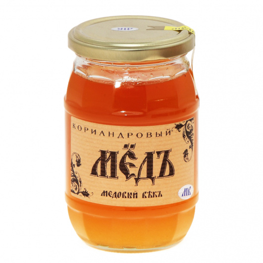 Мед натуральный Медовый Век Кориандровый 450 г