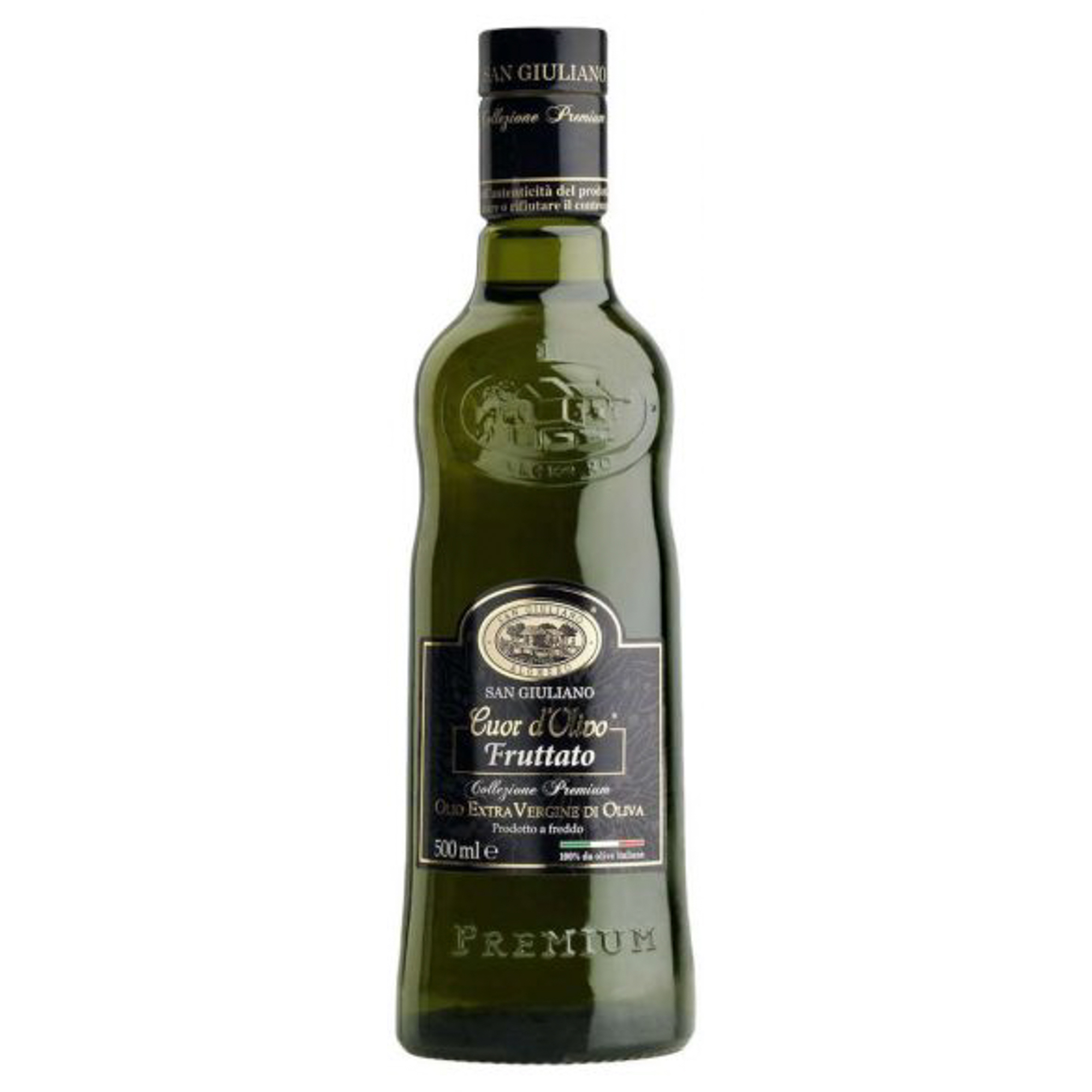 Масло оливковое San Giuliano Fruttato 500 мл масло оливковое borges с жареным чесноком 0 2 л стеклянная бутылка