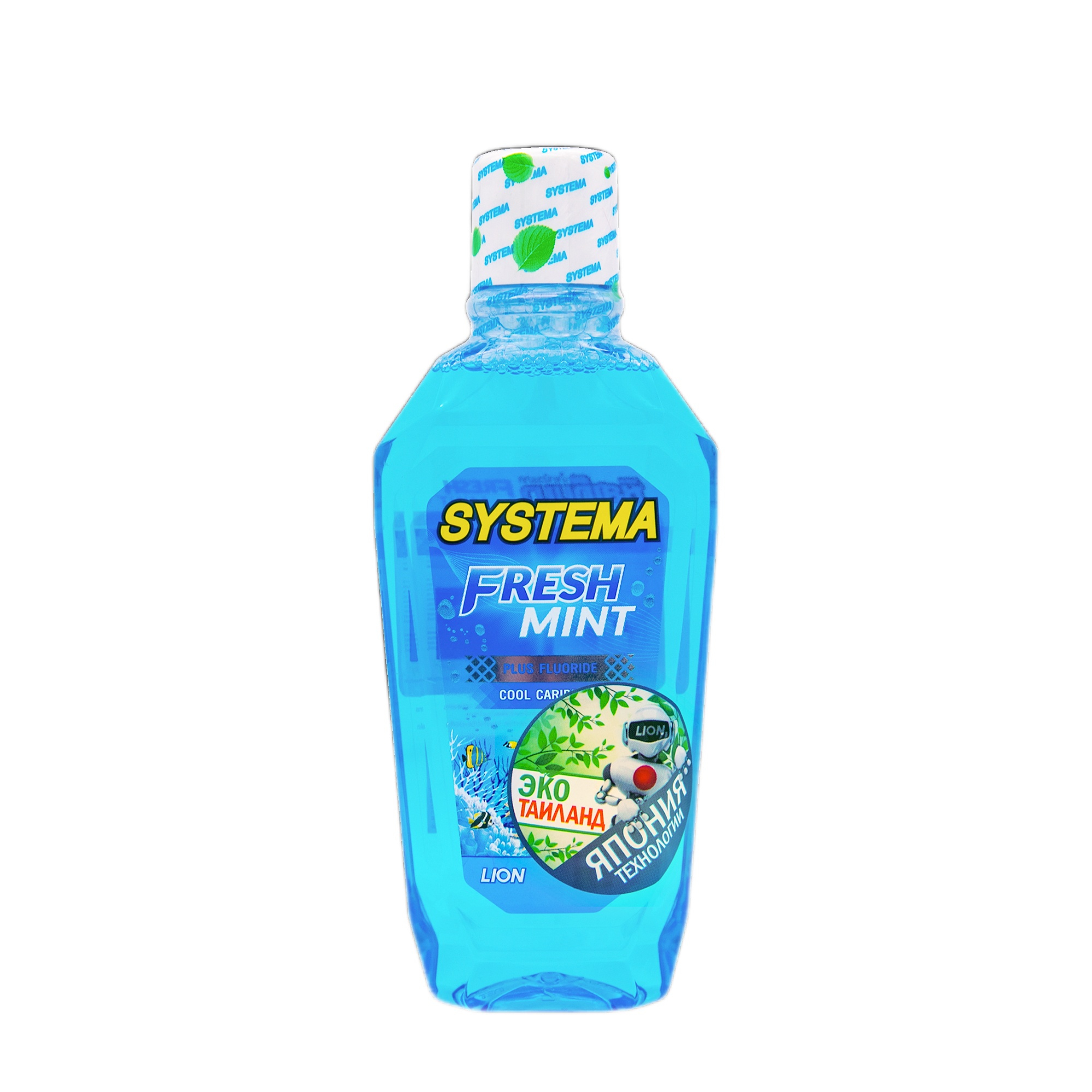 Ополаскиватель для полости рта LION Thailand Systema Морской бриз 250 мл