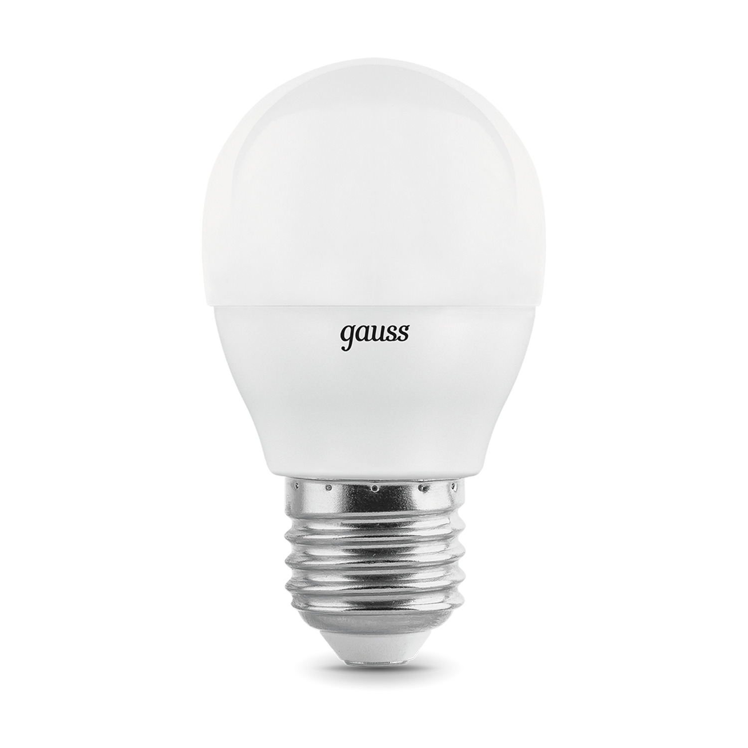 Лампа Gauss LED Elementary Шар 7W E27 2700K 1/40 (3 лампы в упаковке) Вид№2