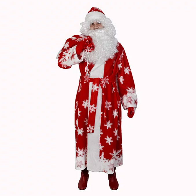 Костюм Артэ-грим Дед мороз новогодний 46-48 костюм артэ дед мороз стеганый из атласа р 54 56