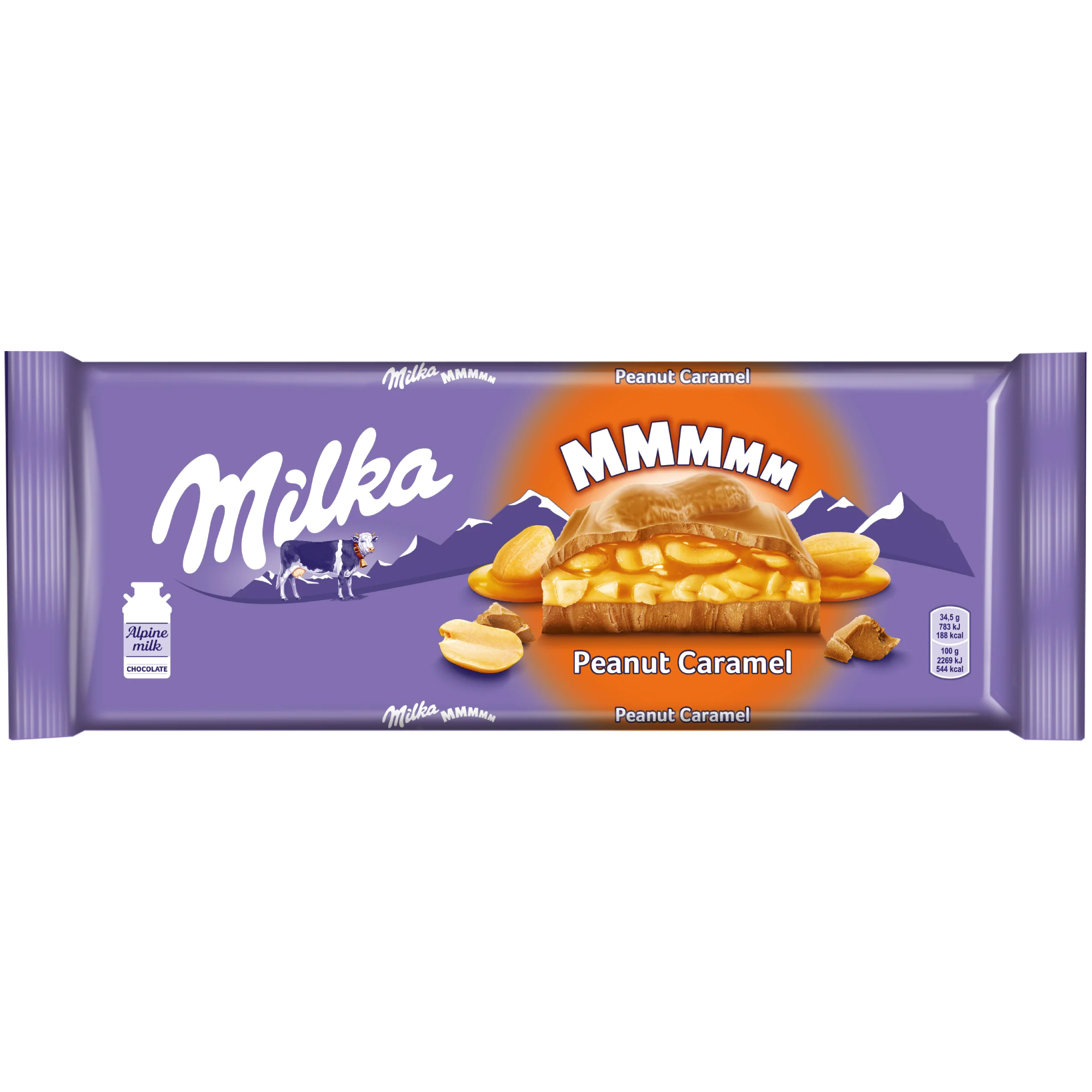 Шоколад молочный Milka с карамельной начинкой и арахисом 276 г шоколад трехслойный milka peanut caramel 276 г