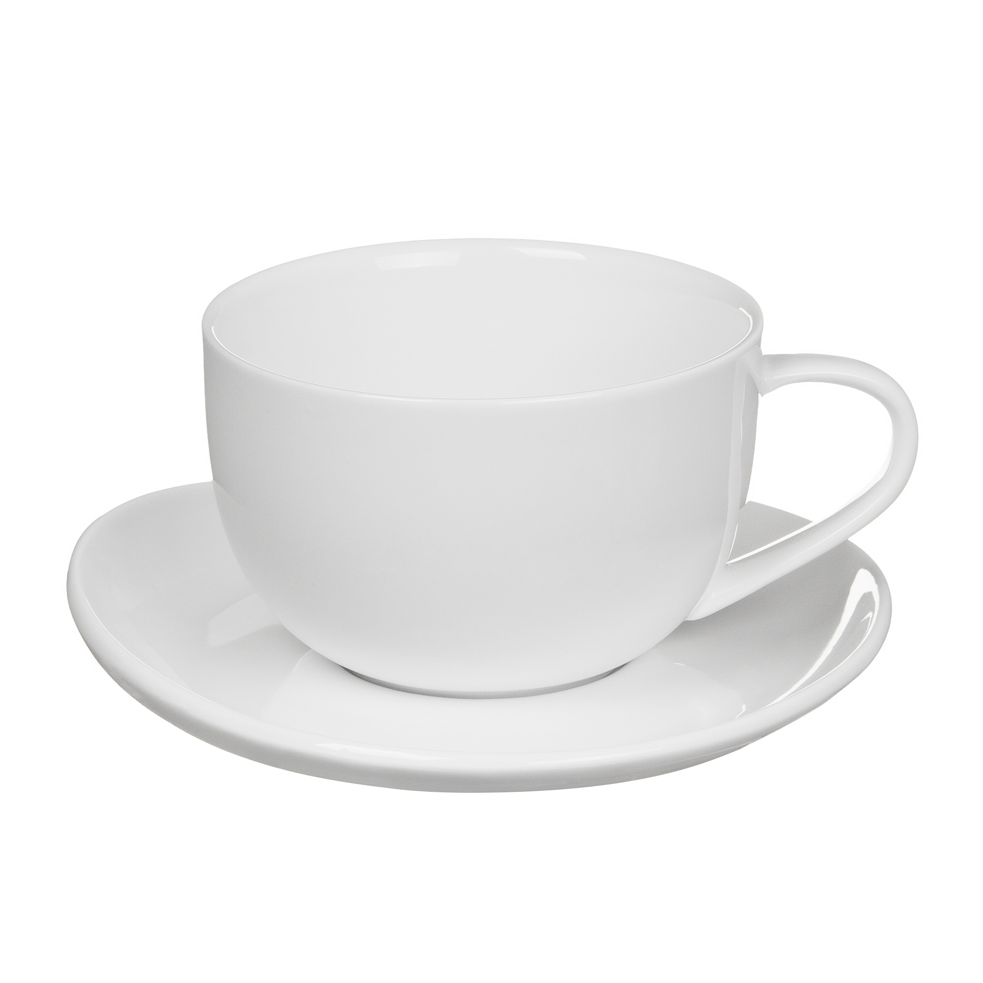 Пара чайная чашка + блюдце 350 мл Tudor TU9999-4 пара кофейная чашка блюдце 230 мл tudor tuc1062 4