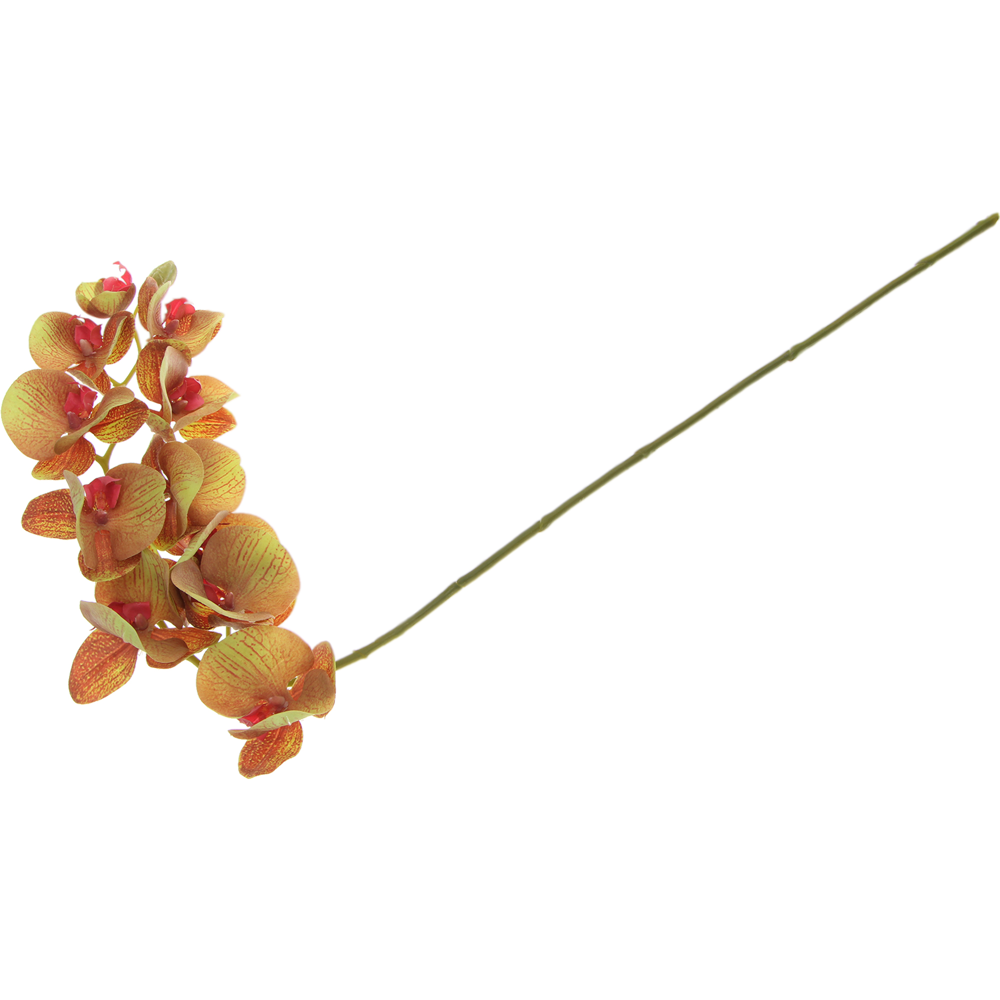 Цветок искусственный Dpi орхидея 97 см розово-зеленый