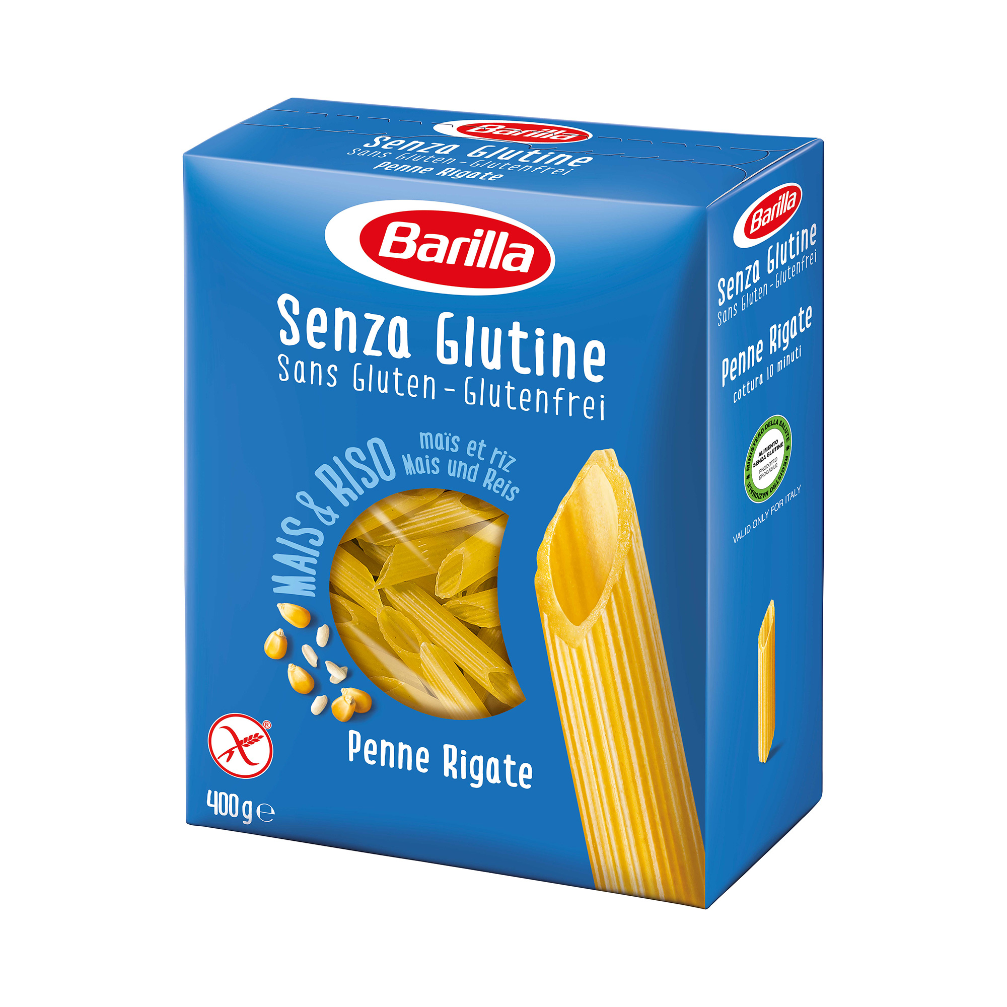 Макароны Barilla Пенне Ригате без глютена 400 г Вид№2