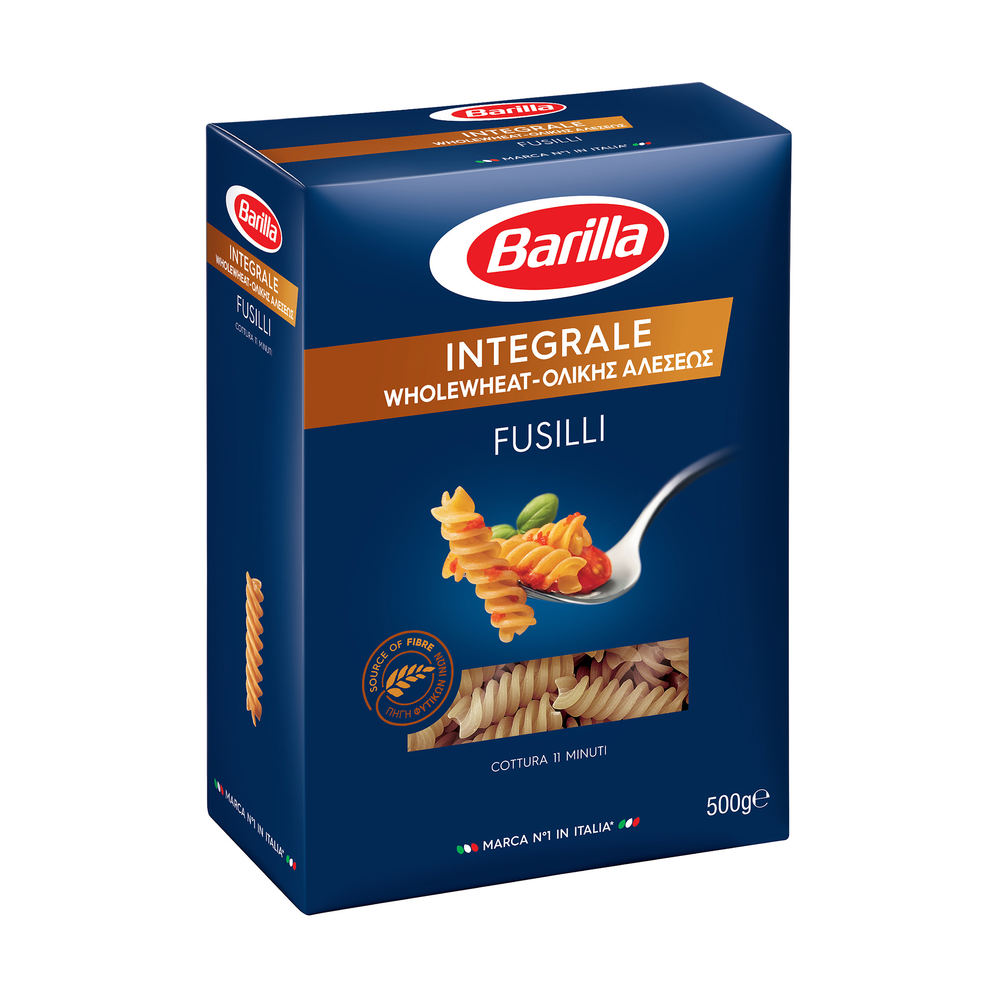 Макароны Barilla Фузилли цельнозерновые 450 г макароны barilla спагетти 5 450 г