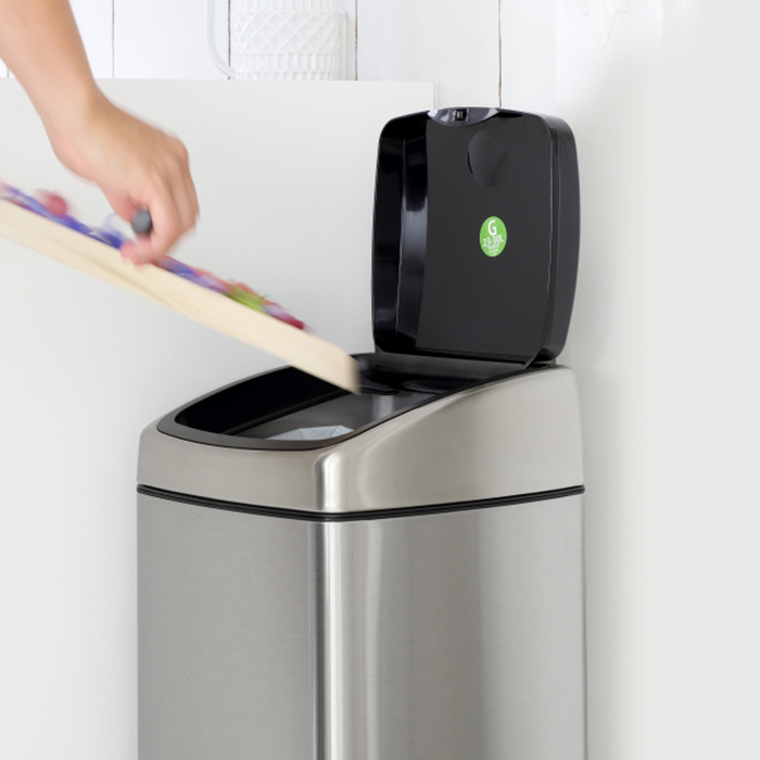 Бак 25л матовый Brabantia touch bin 384929 Вид№3