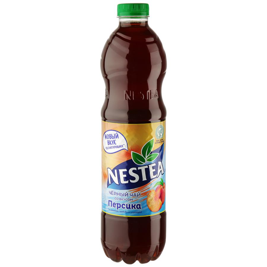 Чай холодный Nestea черный со вкусом персика, 1,5 л