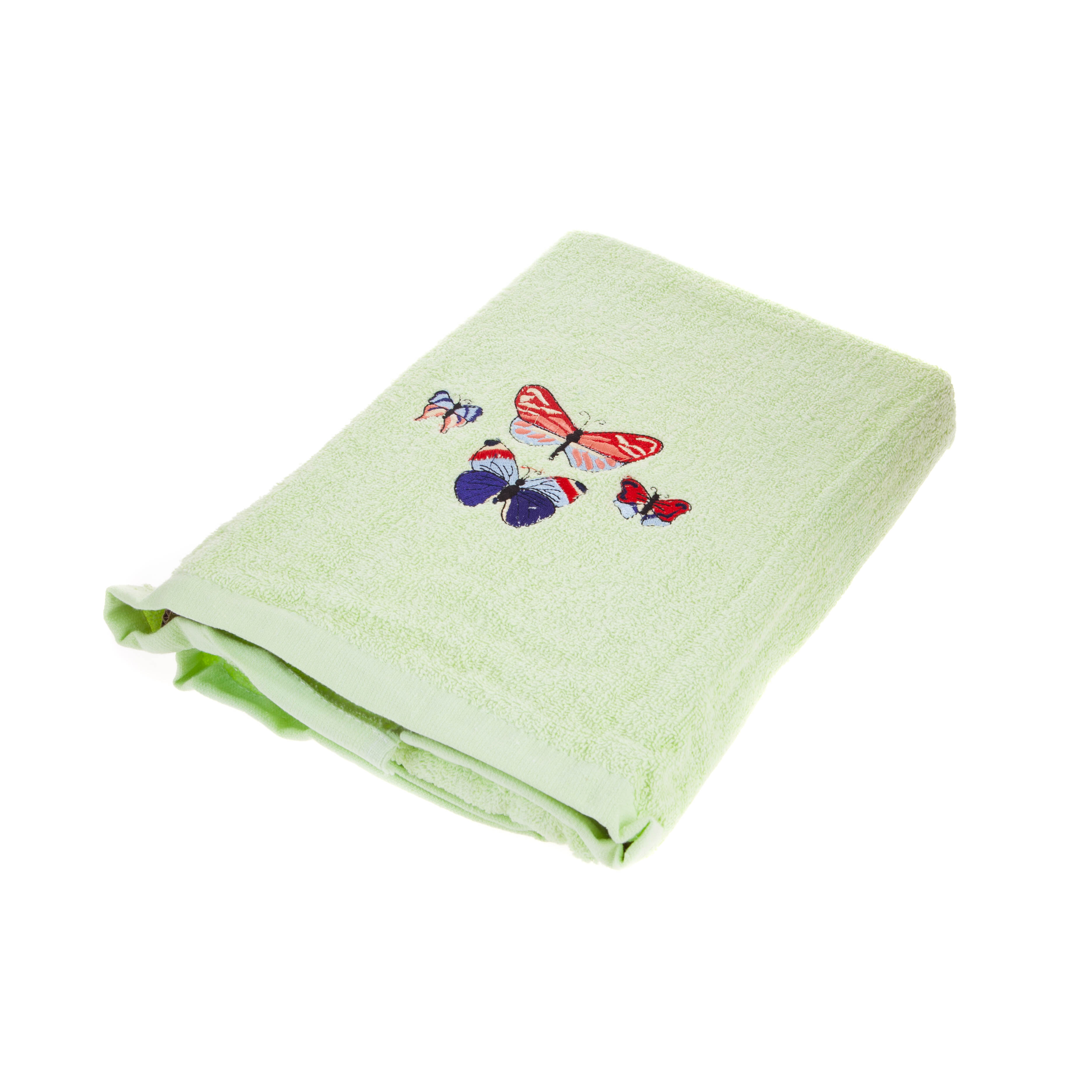 Полотенца набор 1+1 шт Grand textile БАТТЕРФЛЯЙ-М -ГТ / САЛАТОВЫЙ подарочный набор кухонное полотенце прихватка форма