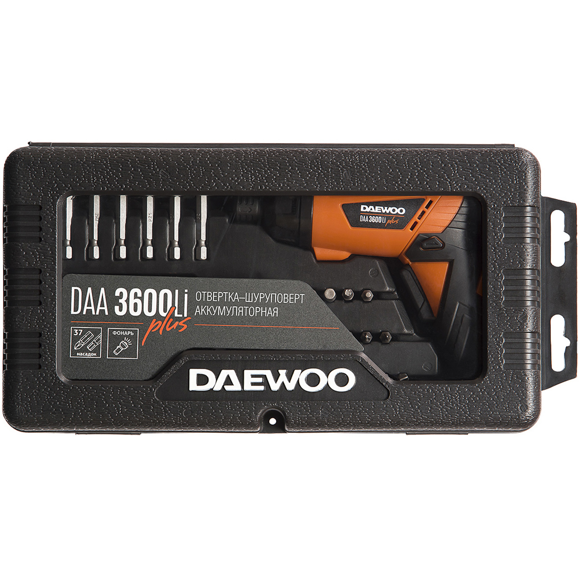 Отвертка аккумуляторная Daewoo DAА 3600Li Plus