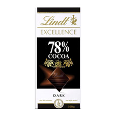 Шоколад Lindt Excellence какао 78% 100 г шоколад rioba порционный темный 47 4% какао 800 гр